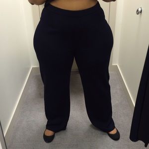 Black St. John Santana Knit Pant