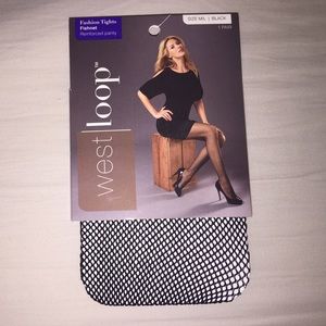 Fishnet pantyhose