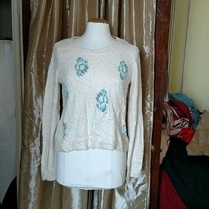 Textured sweater