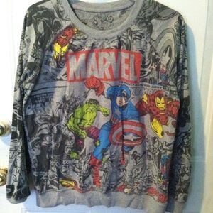 Marvel reversible sweatshirt