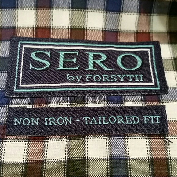Sero by Forsyth Cotton Tattersall Plaid Shirt - Picture 2 of 2