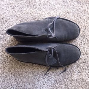 Adorable navy blue Clarks
