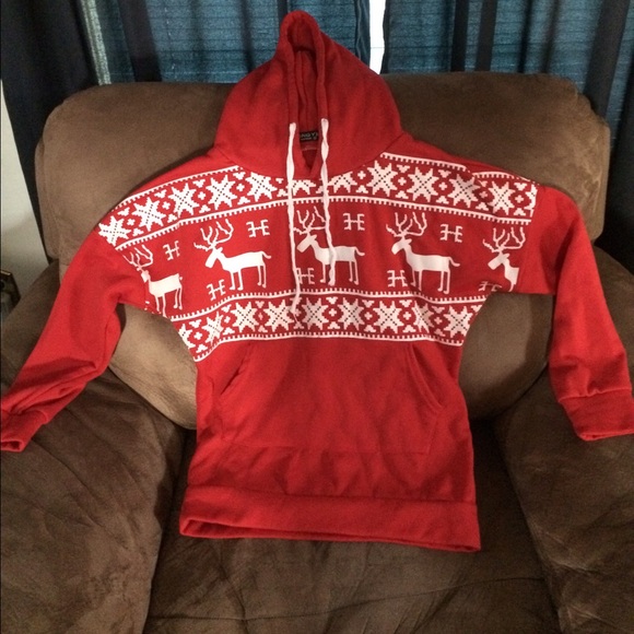 Reindeer hoodie