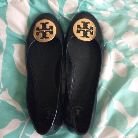 Authentic Tory Burch jelly flats size 6