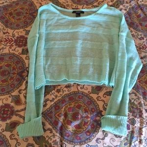 cropped boxy sweater FOREVER 21