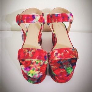 Zara Printed Wedge