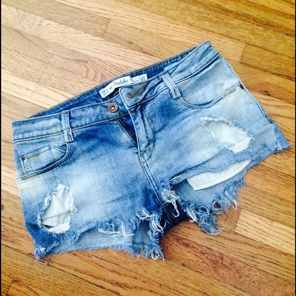 Distressed Zara Shorts