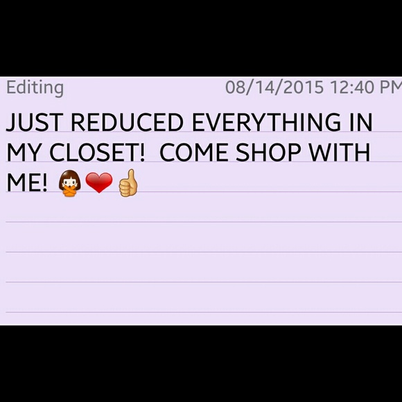 Closet clean out!