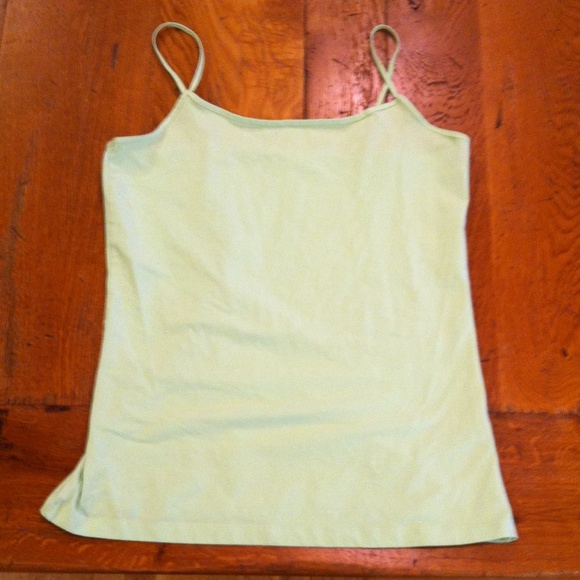 Halogen Tops - Pale green spaghetti cami Halogen Tops - Pale green spaghetti cami