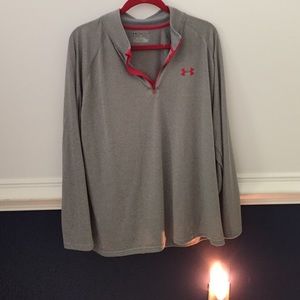 Under armor heat gear 1/4 zip pull over