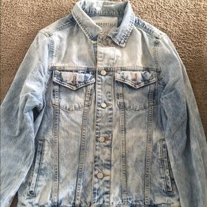 Aeropostale Acid Wash Denim Jacket