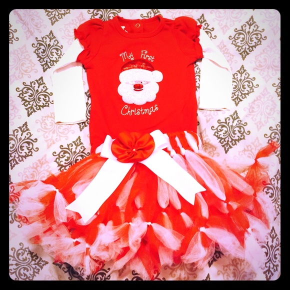 Sold from other page christmas  outfit 3 pieces - Picture 1 of 3