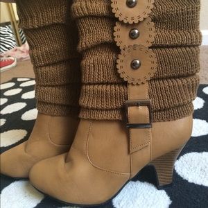 Brown boots