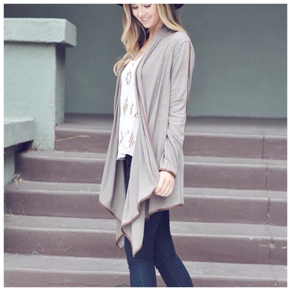 Drape Open Cardigan - Picture 2 of 3