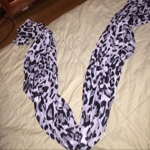cheetah scarf
