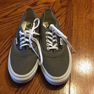 Dark Grey Vans