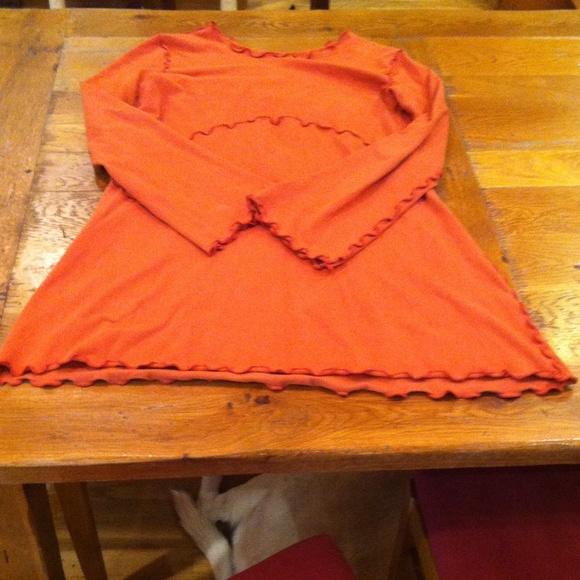 Treehouse 28 Dresses & Skirts - Long sleeve orange dress. Treehouse 28 Dresses & Skirts - Long sleeve orange dress.
