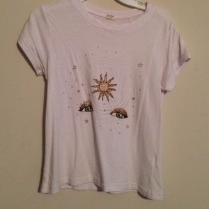 Brandy Melville sun eyes shirt