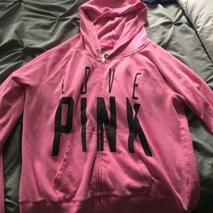 Pink sweatshirt