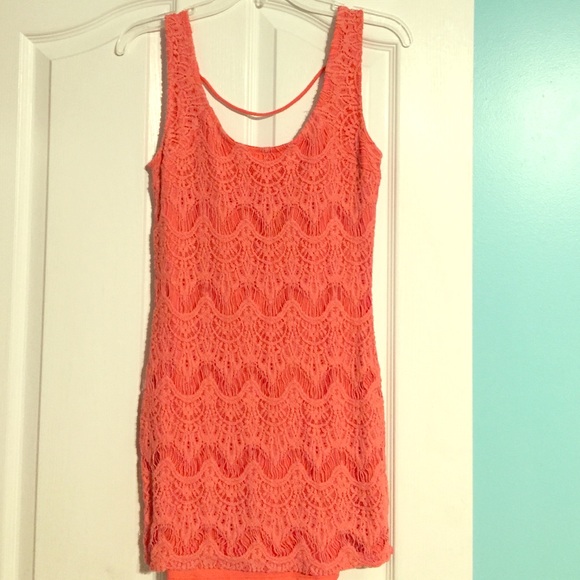 Lace bodycon dress!