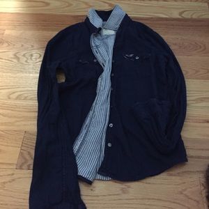 Long sleeve button down