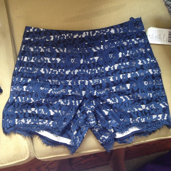 Brand new lace shorts with tags