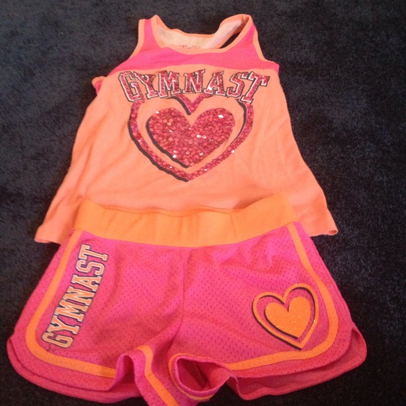 2 piece tank and shorts. Great condition. Like new