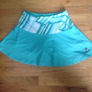 Women's patterned tennis skirt