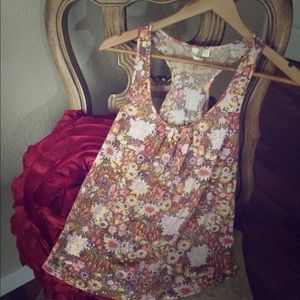 Anthropologie Eloise racerback top