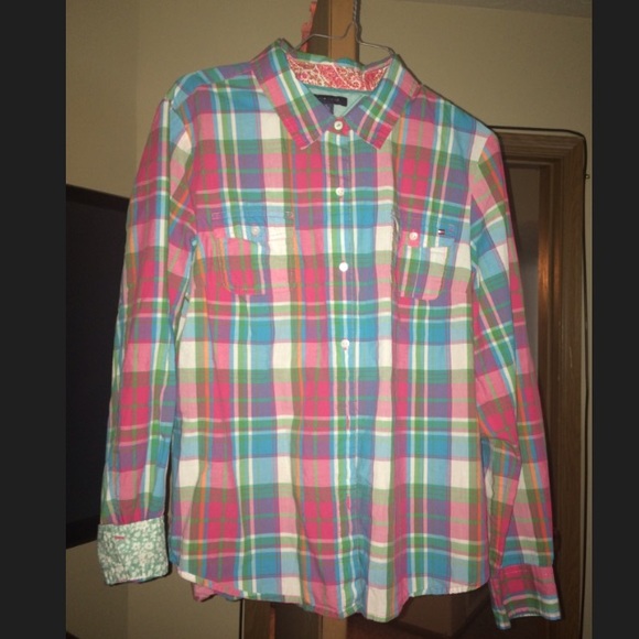 Tommy Hilfiger plaid shirt