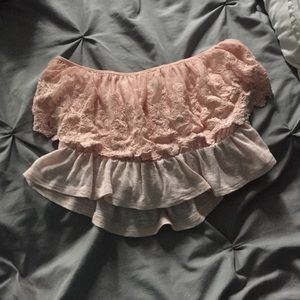 Wet seal strap less top