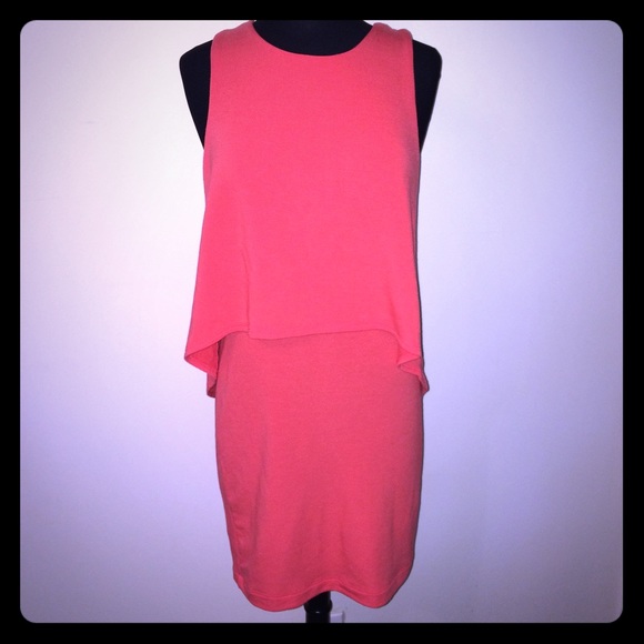 🇺🇸SALE🇺🇸NWOT Comfy and Soft Coral Cotton Dress