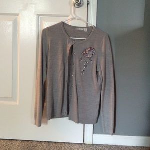 Grey Cardigan