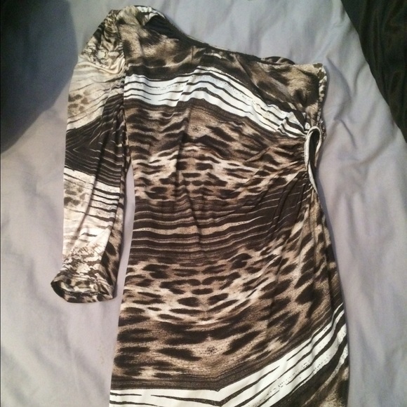Mid/ short forever 21 leapord print dress