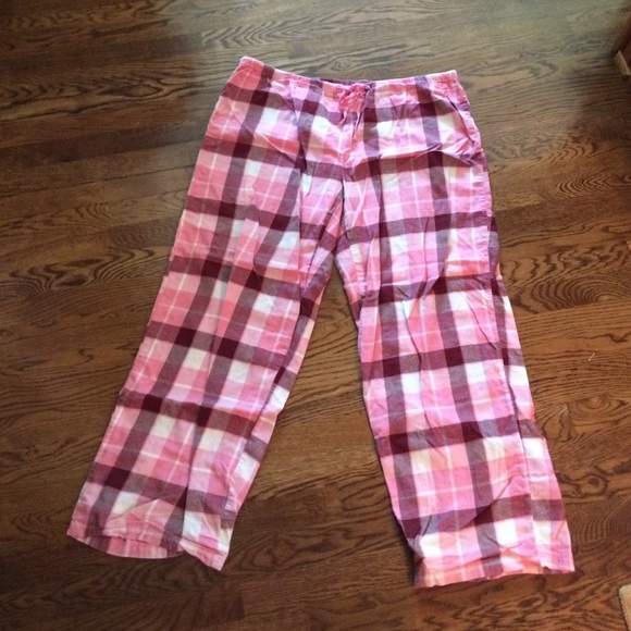 Plaid pajama pants