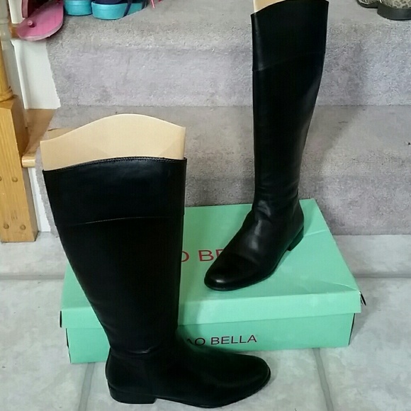 Ciao Bella Boots - Ciao Bella Tori black riding boots