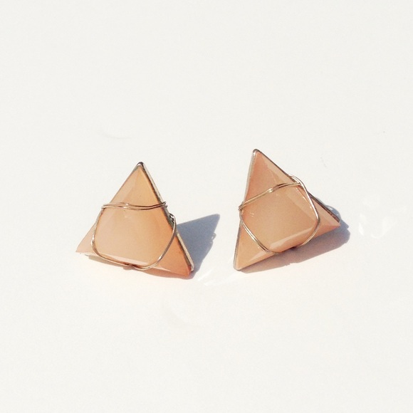 Forever 21 Jewelry - Wrapped Triangles Studs