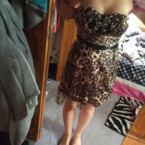 ADORABLE cheetah dress