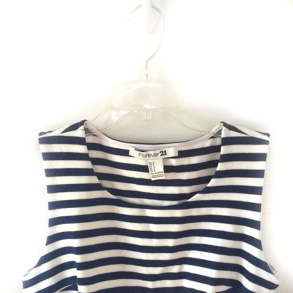 Forever 21 Dresses & Skirts - Host pick!🆕f21 nautical stripe sundress