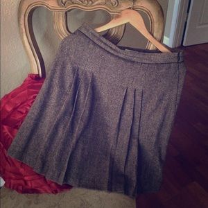 Banana Republic brown tweed skirt
