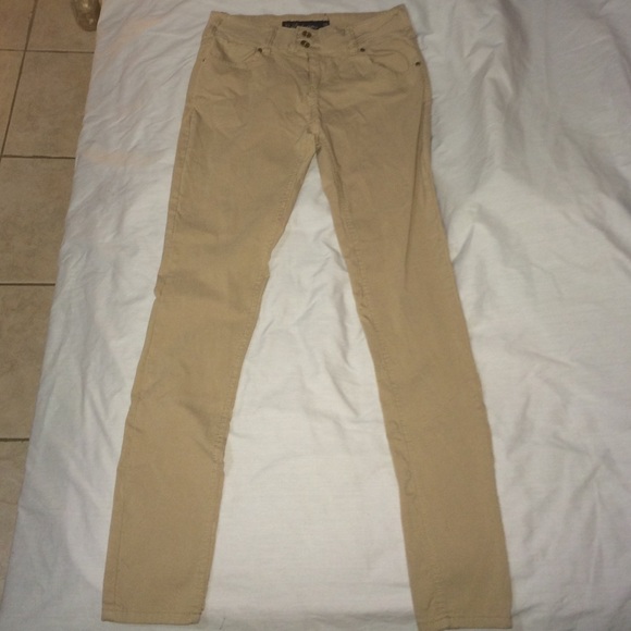 Khaki Jeggings