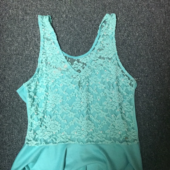 Blue peplum top! - Picture 2 of 2