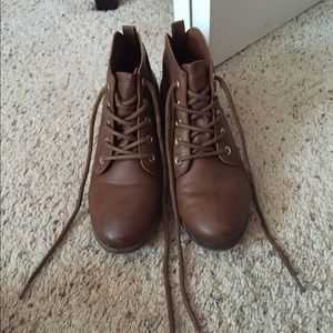Brown shoes