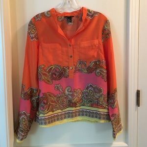 H&M silk blouse