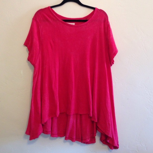 Free people circle in the sand tee