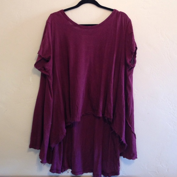 Free people circle on the sand tee