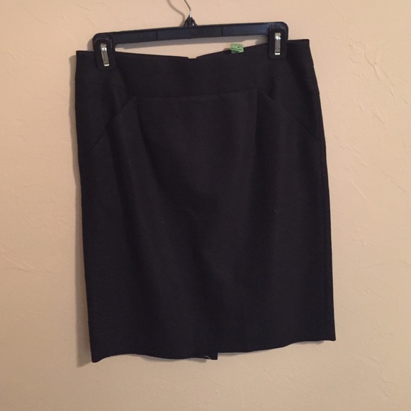 Black J. Crew pencil skirt