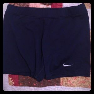 Nike dri-fit spandex shorts