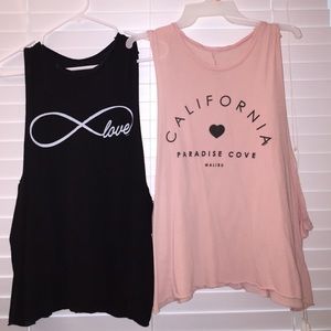 Bundle of two Brandy Melville tops