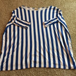 Piko striped top